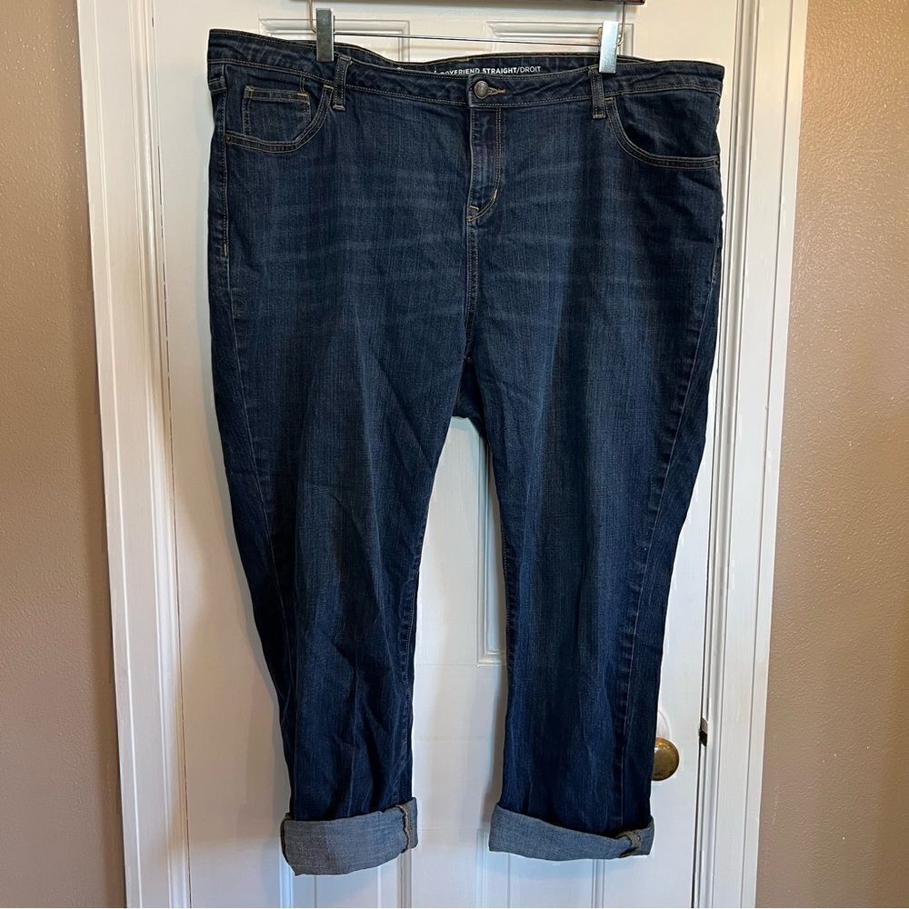 Old Navy straight boyfriend capris
